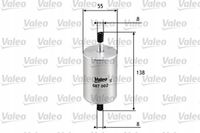 Filtr paliwa przepływowy - VALEO 587002