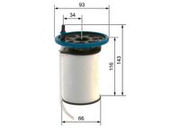 Wkład filtra paliwa - BOSCH F 026 402 212 — zdjęcie 3