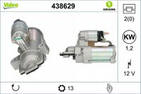 Rozrusznik nowy - Origin - VALEO 438629 — zdjęcie 2
