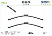 Piora wycier 750+650 plaskie vf478 flatb - VALEO 574678 — zdjęcie 2