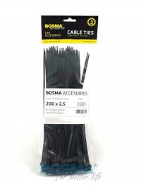 Opaska kabl.czarna 200 x 2,5 - BOSMA LED3301