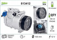 Sprężarka klimatyzacji - VALEO 813412 — zdjęcie 2