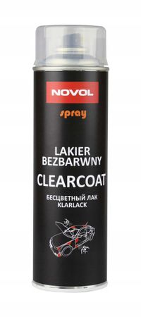 Novol-spray clearcoat 500ml NOV34002