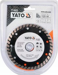Tarcza diamentowa turbo - 125mm - YATO YATYT-6023 — zdjęcie 2