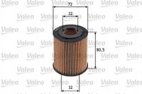 Filtr oleju wkład - VALEO 586551 — zdjęcie 2
