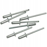Nity aluminiowe 6,4x3,2mm 50szt. - VOREL 70320