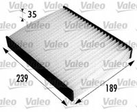 Filtr kabinowy pc essential / zwykly - VALEO 698694