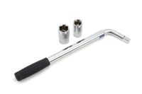 Klucz do kół teleskopowy TWW 17 mm 19mm 21 mm 23 mm - AMIO AMI01038