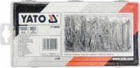 Zawleczki Proste 1000 szt. Mix - YATO YATYT-06885