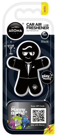 Zapach aroma manny black - AROMA CAR PARMTMP026295