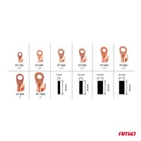 Zestaw konektorow-koszulek termokurczliw - AMIO AMI03984 — zdjęcie 4