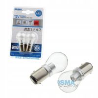 Led 12v bay15d 1xcree3535 czerwona mat - BOSMA LED6698