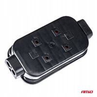 Puszka elektryczna 12-to polowa - AMIO AMI02666 — zdjęcie 5
