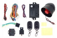 Uniwersalny alarm samochodowy ca14 z pil - AMIO AMI01678 — zdjęcie 2