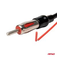 Wzmacniacz sygnału separator antenowy prosty DIN - AMIO AMI04132 — zdjęcie 3