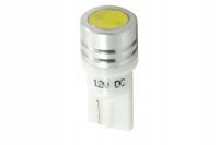 Zarowka led 12v w5w 1w biala 1xled hp - M-TECH MTELB015W