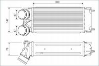 Intercooler - VALEO 822925 — zdjęcie 2