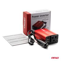 Przetwornica napięcia 12V/230V 150W/300W 2xUSB PI01 - AMIO AMI02468 — zdjęcie 5