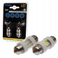 Led 12v sv8,5 10x31 2xsmd5050 biala - BOSMA LED3710