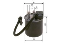 Filtr przewodu paliwowego - BOSCH F 026 402 840 — zdjęcie 2