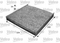 Filtr kabinowy węglowy - VALEO 715629 — zdjęcie 2