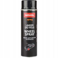 Novol-spray wheel spray black matt 500ml NOV34122