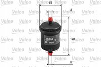 Filtr paliwa przepływowy - VALEO 587009 — zdjęcie 2