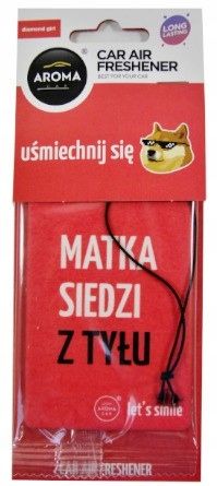 Zapach aroma car cellulose let's smile d PARMTMC106652