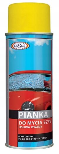 Wesco-pianka do mycia szyb spray 400ml WSC010401E