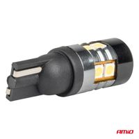 Żarówki LED CANBUS T10 W5W 9 SMD 3030 White 12V 24V - AMIO AMI04241 — zdjęcie 4