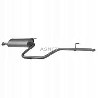 Tłumik układu wydechowego tył - ASMET ASM02.036