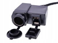 Ladowarka motocyklowa 2x usb 4.2a - CARMOTION CRM63209 — zdjęcie 2
