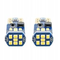 Żarówki LED CANBUS 21SMD UltraBright 2016 T10 W5W White 12V 24V - AMIO AMI02445 — zdjęcie 4