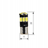 Led 12/24v 9xled smd5730 t10 biala 6000k - BOSMA LED7350 — zdjęcie 4