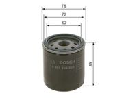 Filtr oleju - BOSCH 0 451 104 026 — zdjęcie 2