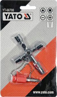 Klucz do Szaf Serwisowych - YATO YATYT-66700 — zdjęcie 3