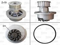 Pompa wody Opel - VALEO 506007 — zdjęcie 2