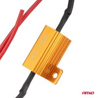 Rezystor CANBUS opornik do żarówek LED 25ohm 25W - AMIO AMI04093 — zdjęcie 3