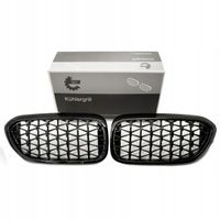 Grill bmw diament, czarny połysk, bmw 5 g30 - SKV 66SKV200