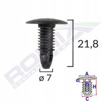 Spinka tapicerska        10szt daewoo                    … - ROMIX A175047C — zdjęcie 2
