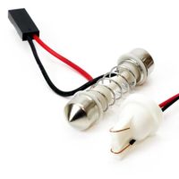 Żarówki LED CLASSIC T10 W5W C5W COB 12V panel moduł - AMIO AMI01621 — zdjęcie 2