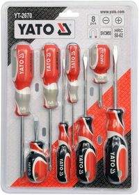 Zestaw Wkrętaków SVCM55 8 Szt. - YATO YATYT-2670