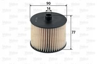 Filtr paliwa wkład - VALEO 587915 — zdjęcie 2