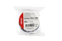 Taśma ochronna carbon czarna 3m x 50mm - AMIO AMI02597 — zdjęcie 3