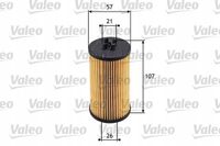 Filtr oleju wkład - VALEO 586531 — zdjęcie 2