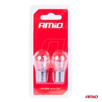 Żarówki halogenowe P21/5W BAY15D 12V 2szt. blister - AMIO AMI03353 — zdjęcie 4