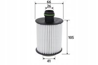 Filtr oleju wkład - VALEO 586593 — zdjęcie 2
