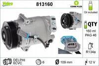 Sprężarka klimatyzacji - VALEO 813160 — zdjęcie 2