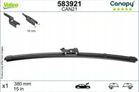 Pioro wycier 380 canopy - VALEO 583921 — zdjęcie 2