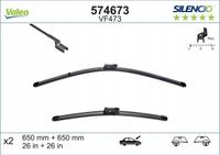 Piora wycier 650+650 plaskie vf473 flatb - VALEO 574673 — zdjęcie 2